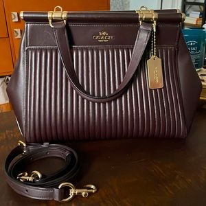 Coach Grace Bag with Quilting